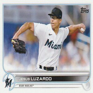 Jesus Luzardo - 2022 Topps Series 1 Baseball Card